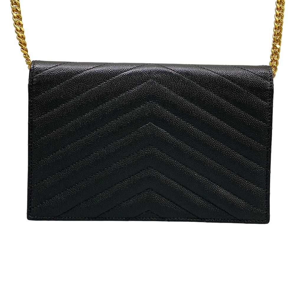 Saint Laurent PARIS Monogram Saint Laurent Envelope Other Style Wallet 393953 - Picture 2 of 12